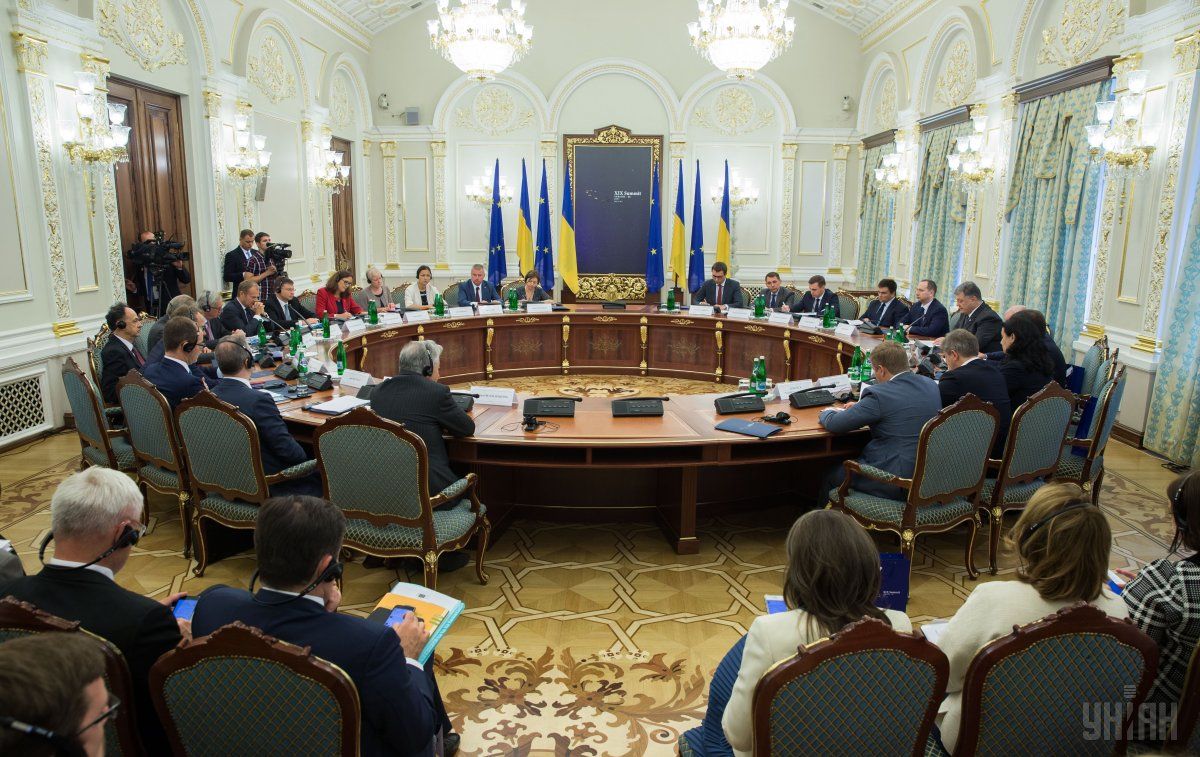 В Киеве прошел саммит Украина-ЕС  фото УНИАН