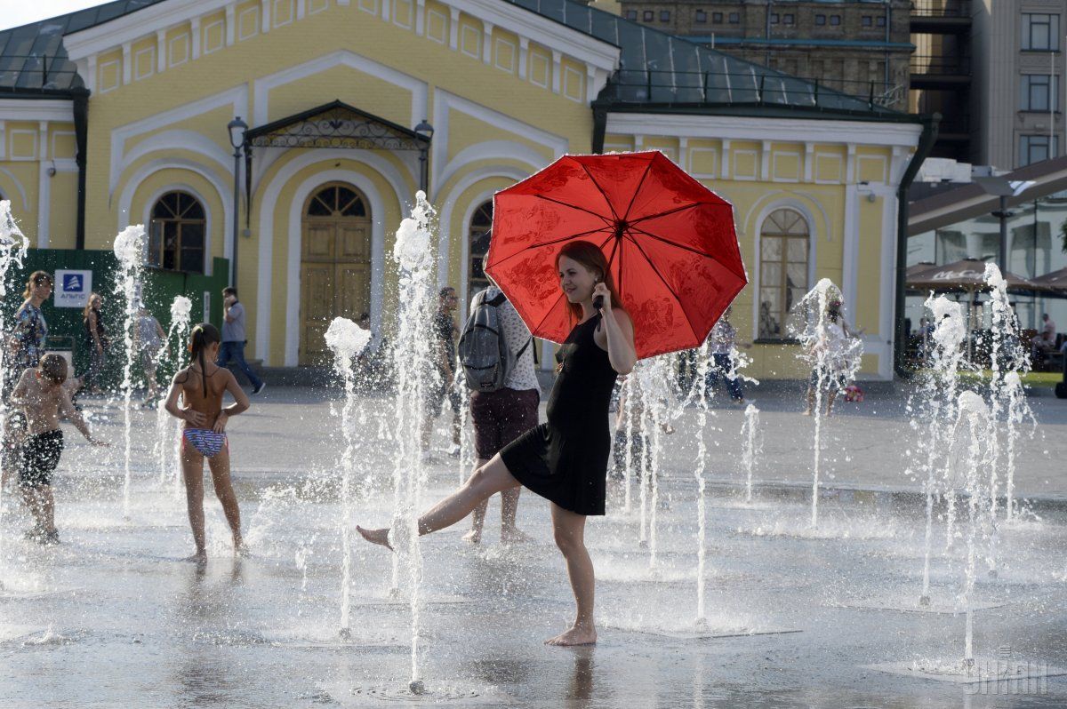 28 червня в Києві буде дуже спекотно / фото УНІАН