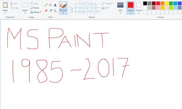 Paint собираются удалить из Windows / Samuel Gibbs for the Guardian Paint собираются удалить из Windows / Samuel Gibbs for the Guardian