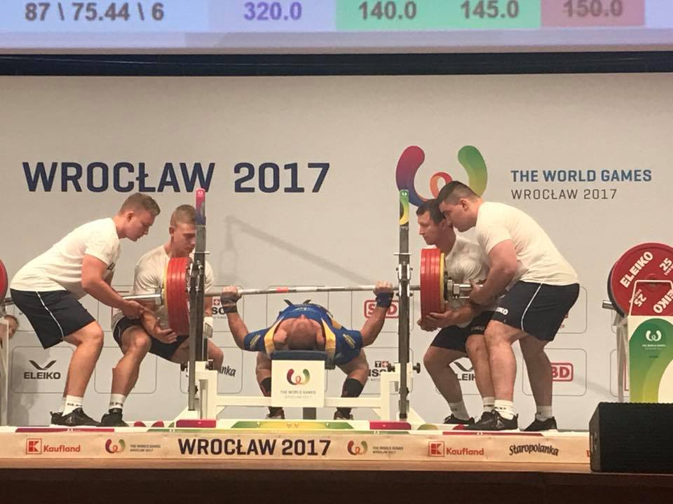 Українці завоювали дві медалі у пауерліфтингу / Спортивний комітет України Українці завоювали дві медалі у пауерліфтингу / Спортивний комітет України