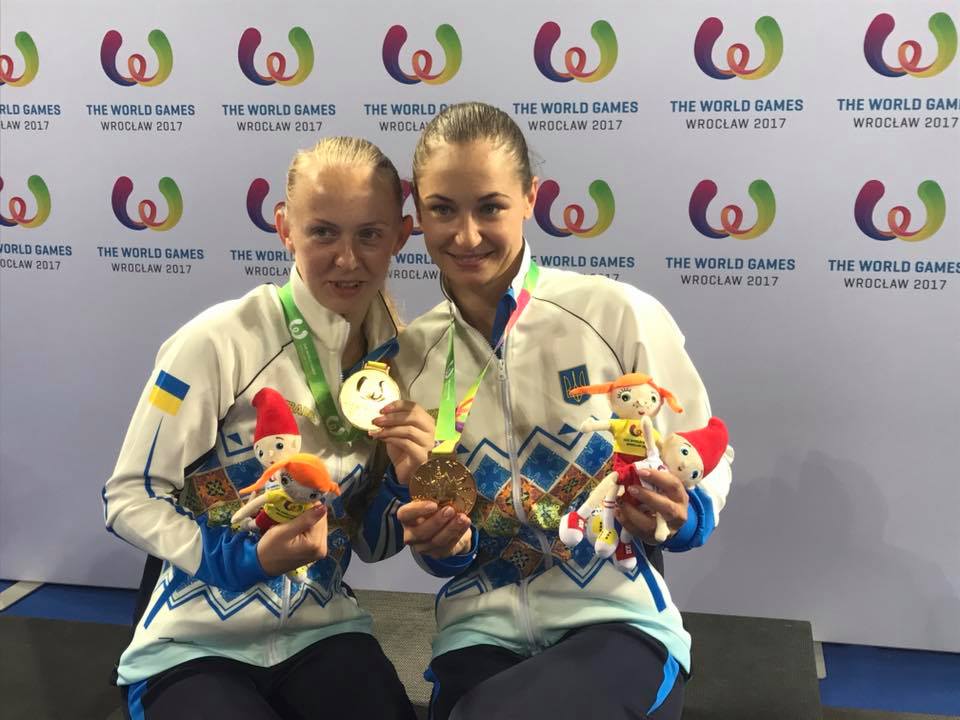 Збірна України виграла шосте золото Всесвітніх Ігор - у стрибках на батуті Збірна України виграла шосте золото Всесвітніх Ігор - у стрибках на батуті
