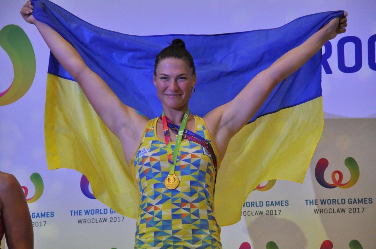 Елена Буряк - двукратная чемпионка Всемирных Игр-2017 / Спортивный комитет Украины Елена Буряк - двукратная чемпионка Всемирных Игр-2017 / Спортивный комитет Украины