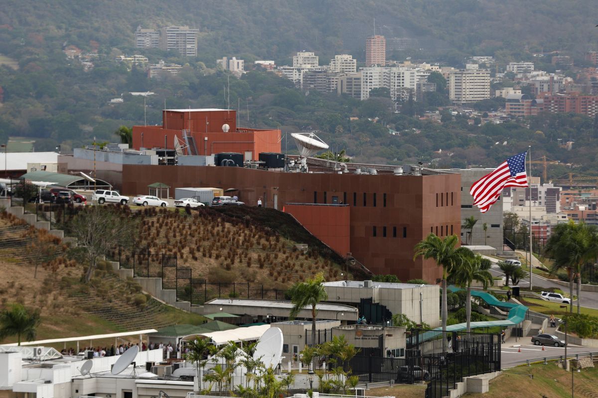 Посольство США в Венесуэле / REUTERS