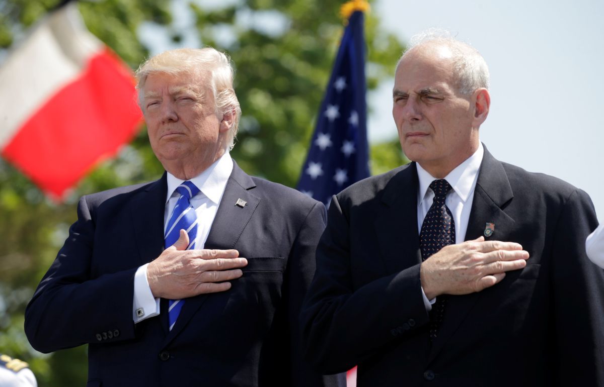 Дональд Трамп і Джон Келлі / REUTERS Дональд Трамп і Джон Келлі / REUTERS