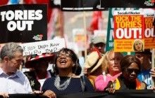 В Лондоне прошел многотысячный митинг против правительства Мэй (фото)