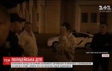 У Харкові полковник поліції не впорався з керуванням і в'їхав у стовп (відео)