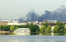 Антиглобалисты подожгли авто на улицах Гамбурга перед встречей глав государств G20 (фото)