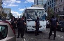 В Киеве полиция задерживает группу провокаторов возле немецкого посольства - СМИ (фото, видео)
