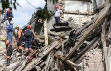 Жители разрушенного взрывом дома в Киеве отрицают версию бытового газа