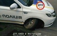 В Днепропетровской области впервые разбился новый полицейский внедорожник