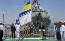 Порошенко посетил фрегат "Гетман Сагайдачный", который участвует в учениях "Си Бриз" (фоторепортаж)