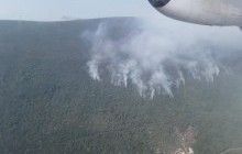 Надзвичайники показали, як українська авіація допомагає гасити масштабні лісові пожежі в Чорногорії (відео)
