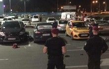 Полиция опубликовала видео с места убийства россиянина, которого расстреляли возле ТРЦ в Киеве