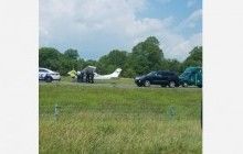 В Нью-Йорке одномоторный самолет совершил экстренную посадку на автомагистраль