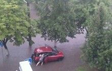 Два города на западе Украины накрыл мощный ливень (фоторепортаж, видео)