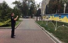 У Дніпрі на Алеї пам’яті героїв АТО невідомі пошкодили стенди з фотографіями загиблих