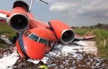 На острові поблизу Центральної Африки впав український вантажний літак (фото)