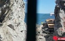"Керченский - следующий": в Крыму ветер сдул "распиаренный" оккупантами новый мост (фото)