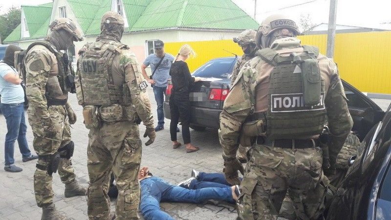 Фото пресс-группа УСБ Украины в Житомирской областе