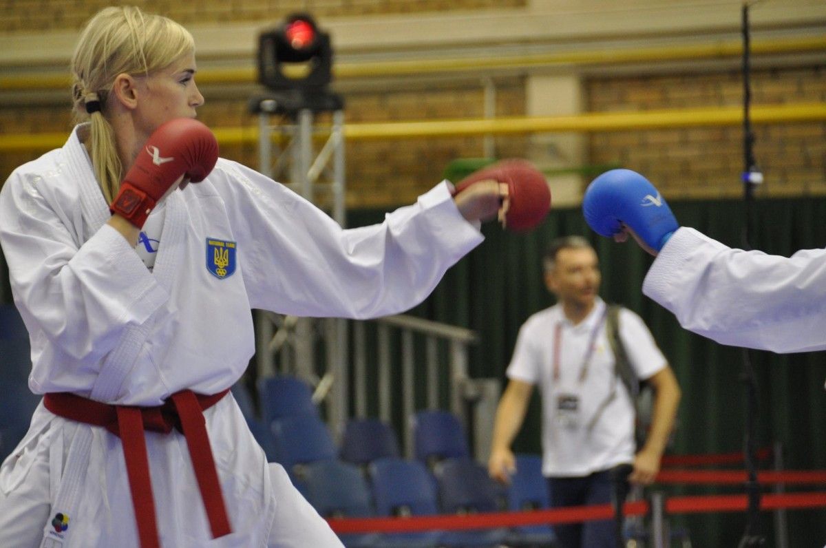 Лидер женской сборной по каратэ Анита Серегина выиграла во Вроцлаве серебро   / фото Спортивный комитет Украины