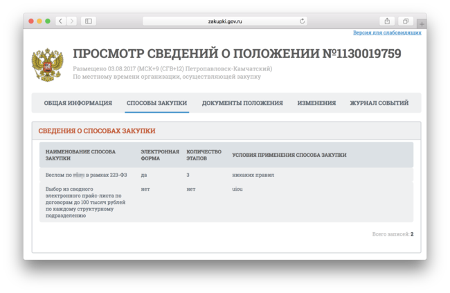 Незрозуміло, як ця інформація потрапила на сайт держзакупівель / фото Медуза Незрозуміло, як ця інформація потрапила на сайт держзакупівель / фото Медуза