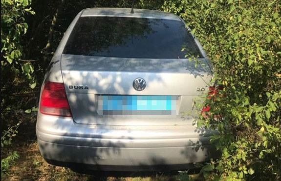 Угнанный служебный автомобиль был обнаружен / фото Поліція Одеської області, Facebook Угнанный служебный автомобиль был обнаружен / фото Поліція Одеської області, Facebook