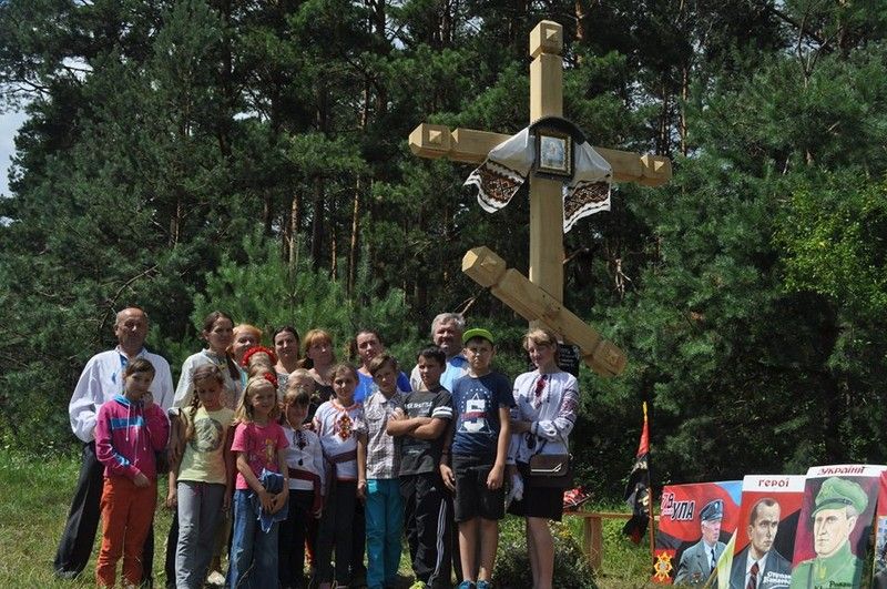 В урочистостях взяв участь голова Кременецької райради Володимир Стефанський / УНИАН В урочистостях взяв участь голова Кременецької райради Володимир Стефанський / УНИАН