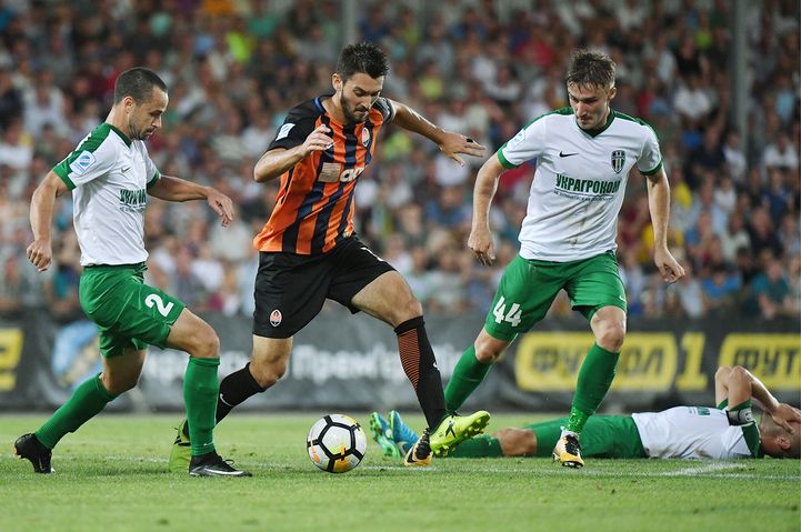 В матчі Олександрія - Шахтар було багато спірних моментів / shakhtar.com В матчі Олександрія - Шахтар було багато спірних моментів / shakhtar.com