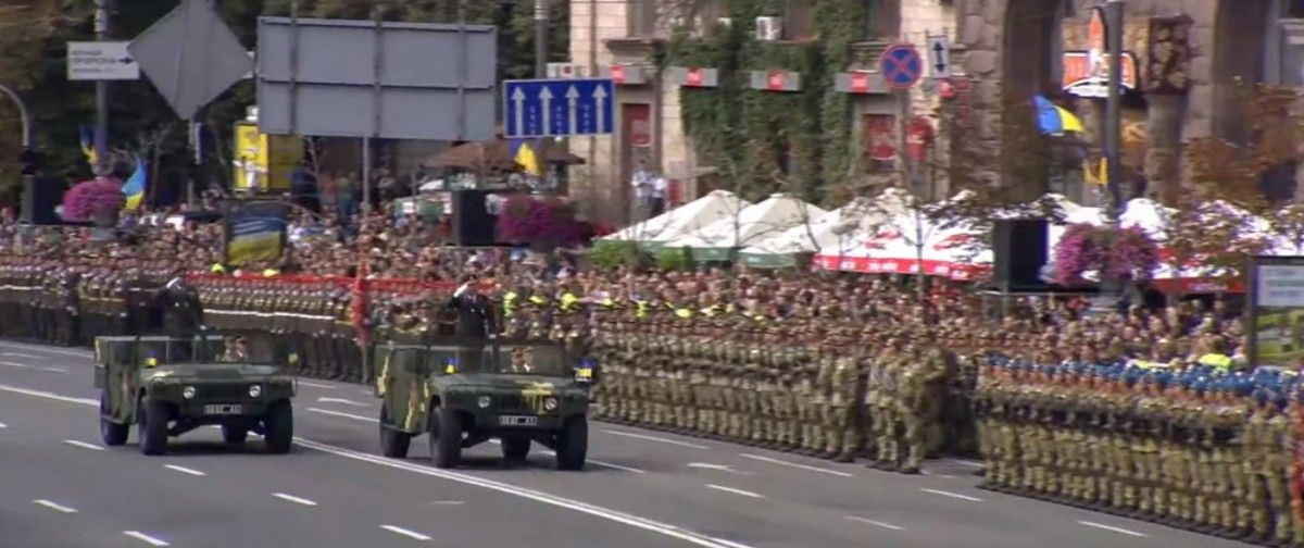 Через посилені заходи безпеки рух центром містом для громадян ускладнений / скріншот Через посилені заходи безпеки рух центром містом для громадян ускладнений / скріншот