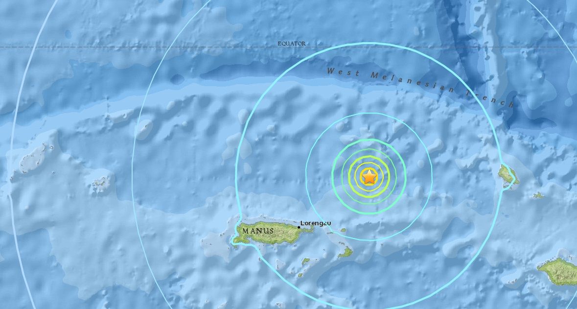 Информация о пострадавших и разрушениях не поступало / earthquake.usgs.gov Информация о пострадавших и разрушениях не поступало / earthquake.usgs.gov