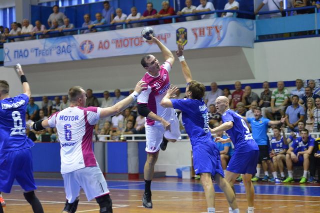 Гандбольний 'Мотор' виграв Суперкубок України Гандбольний 'Мотор' виграв Суперкубок України