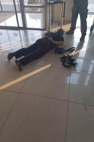 Затримання одного з прикордонників / фото Прокуратура Харківської області Затримання одного з прикордонників / фото Прокуратура Харківської області