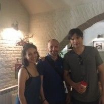 Mila Kunis visits her place of birth in Ukraine, brings Ashton Kutcher (Photos)