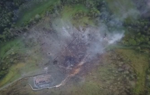 В Абхазії стався потужний вибух на складі боєприпасів, постраждали 60 людей (відео)