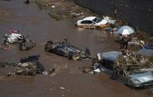 В Китае из-за сильных дождей эвакуировали более 60 тысяч человек