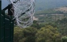 Латвия построила забор на границе с Россией