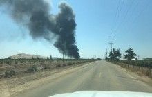 В Калифорнии загорелся химический завод