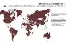 Територіальні суперечки: на мапі світу показали усі країни, які зазіхають на чуже (інфографіка)
