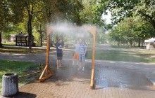 Жара возвращается: в Киеве установят 20 рамок с распылителями воды