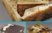 В сети показали, как выглядит 106-летний кекс из Антарктики (видео)