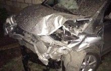 Под Одессой пьяный водитель врезался в полицейское авто (фото)