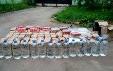 На Житомирщині вилучено велику партію фальсифікованого алкоголю, етилового спирту і тютюнові вироби (фото)