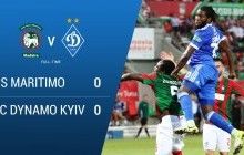 "Динамо" та португальський "Марітіму" не забили голів у першому матчі плей-офф Ліги Європи