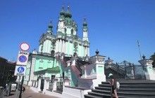 У Києві на День Незалежності відкриють оглядовий майданчик біля Андріївської церкви
