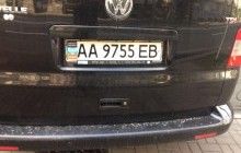 По Киеву разъезжает авто с наклейкой "ДНР" на номерах - журналист (фото)