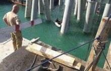 З'явилися фото і відео з місця падіння пасажирського автобуса в Чорне море, жертв уже 16