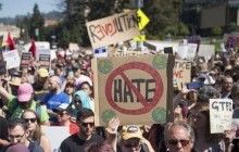 В американском городе Беркли на антирасистском митинге произошли стычки