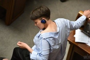 Савченко предложила закрыться от России силовым электрическим полем (видео)