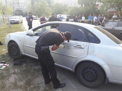 Фото с места, где произошла стрельба / фото Facebook Евгений Шевченко Фото с места, где произошла стрельба / фото Facebook Евгений Шевченко