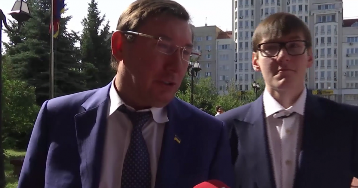 Юрий Луценко рассказал, почему отправил сына учиться на контракт / Скриншот Юрий Луценко рассказал, почему отправил сына учиться на контракт / Скриншот
